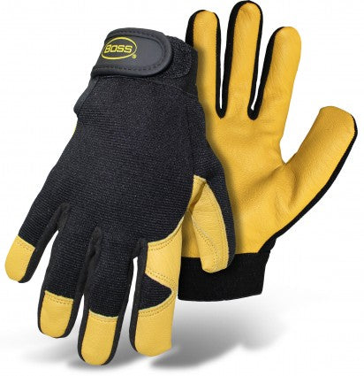 Boss Guard™ Golden Goatskin Palm Glove (Medium)